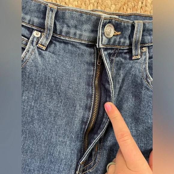 SLVRLAKE Beatnik Ankle Jeans Promised Land Blue Denim Size 28 - Picture 6 of 13